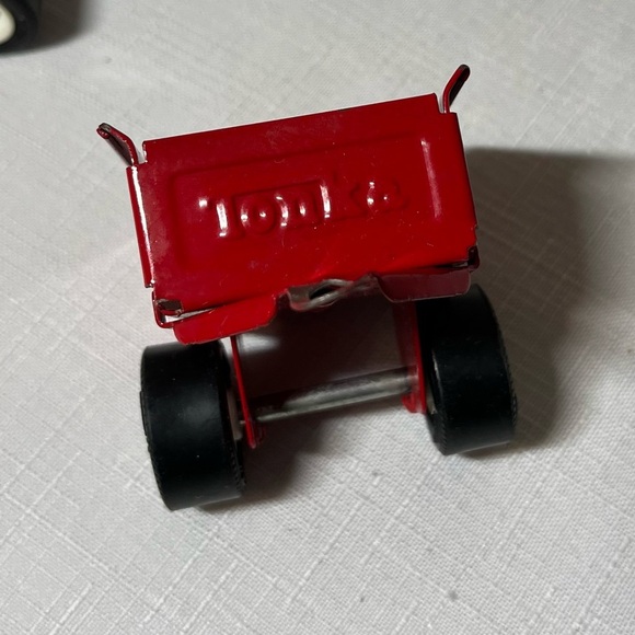 Vintage 70’s Tonka Steel Classics Farm Tractor with a detachable trailer - Picture 4 of 4